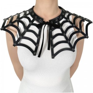 Demonia Spiderweb Cutout Collar Accessories Black USA | HD2-60316G4