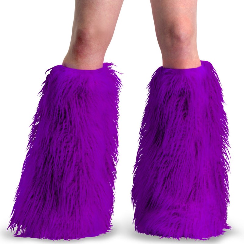 Demonia Yeti 08 Fur Boot Accessories Purple USA | SD7-96919O0